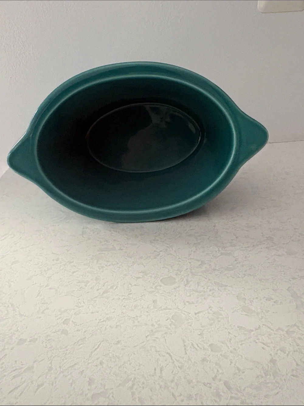 Princess House Ceramic Teal Casserole Baking Dish Replacement Piece